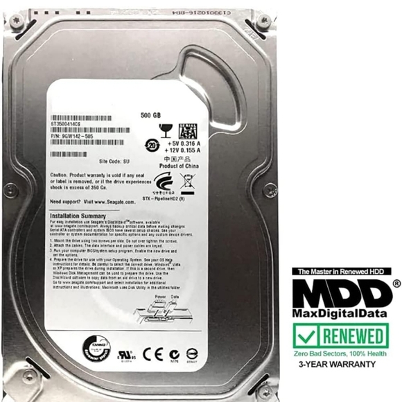 Brand New Sealed in Box MDD MAXDIGITALDATA - ST3500414CS 500GB 5900RPM - Picture 5 of 9